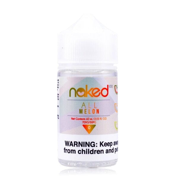 All Melon Naked 100 60mL - Black Coral